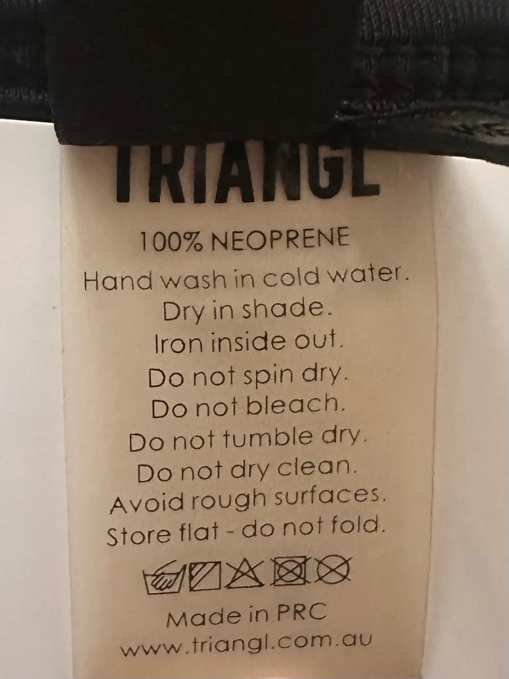 Triangl Swimwear Bikini Bottom Size Medium